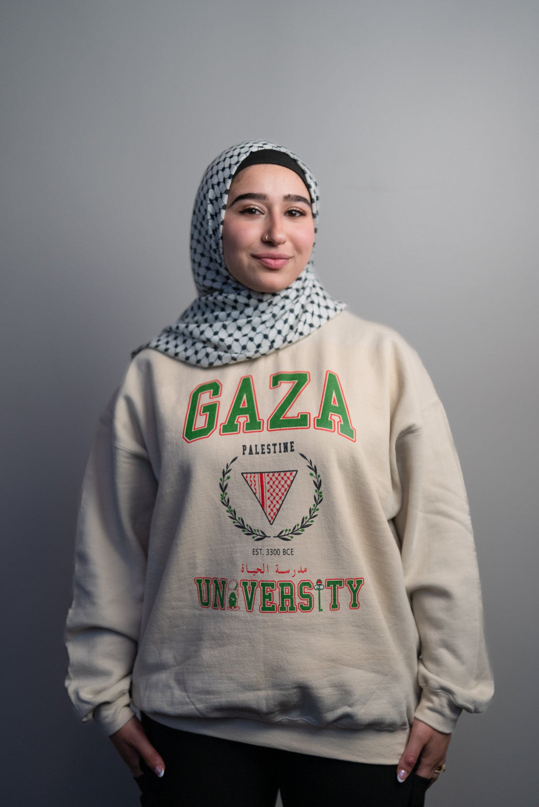 Gaza University Unisex Crewneck