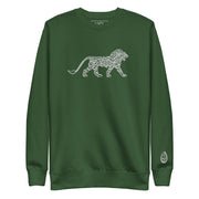 Lion on Babylon Embroidered Unisex Premium Crewneck