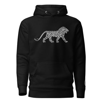 Unisex Lion of Babylon Embroidered Hoodie