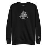 Cedar Tree Embroidered Unisex Premium Crewneck
