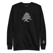 Cedar Tree Embroidered Unisex Premium Crewneck