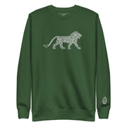 Lion on Babylon Embroidered Unisex Premium Crewneck